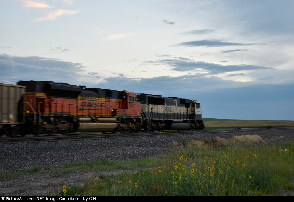 BNSF 9687/8407